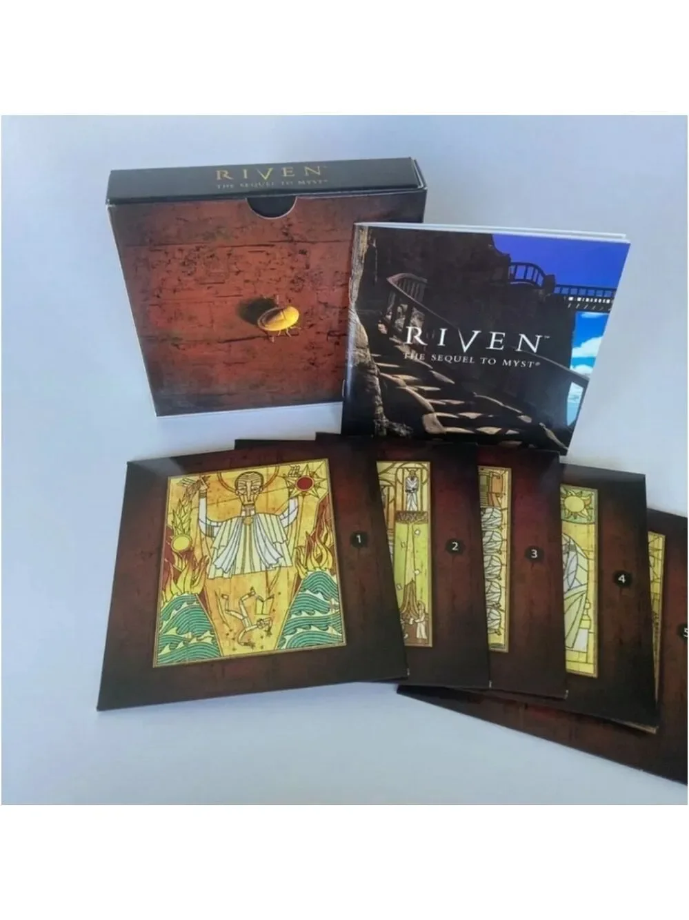 Riven: Sequel to Myst 1997 Complete Box Set